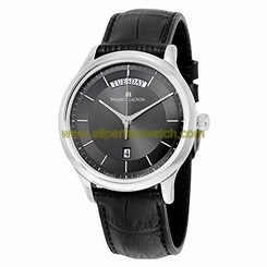 Maurice Lacroix Watches : LC1227-SS001-330 Gunmetal Dial Fixed Band Men Watch
