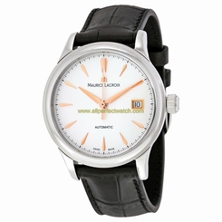 Maurice Lacroix Watches : LC6027-SS001-136 Silver Automatic Men Watch