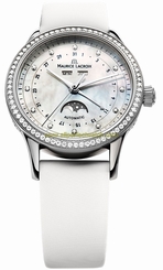 Maurice Lacroix Watches : LC6057-SD501-17E Automatic Moon Phase Diamonds Women Watch