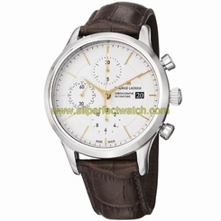 Maurice Lacroix Watches : LC6058-SS001-131 Anti-Reflective Sapphire Les Classiques Automatic Chronograph Men Watch