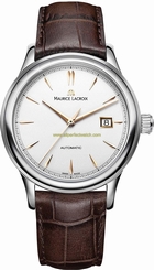Maurice Lacroix Watches : LC6098-SS001-131-2 Silver Automatic Men Watch
