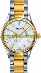 Mido Watches : M001.230.22.116.00 White Mother of Pearl Dial Stainless Steel Women Watch