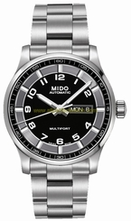 Mido Watches : M005.430.11.052.00 Automatic Black Dial Stainless Steel Case With Stainless Steel Bracelet Men Watch