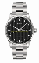 Mido Watches : M005.431.11.441.00 Automatic Chronometer Caliber 80 Day Date Stainless Steel Men Watch