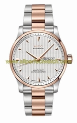 Mido Watches : M005.431.22.031.00 Automatic Chronometer Day Date Two Tone Stainless Steel Men Watch