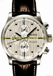 Mido Watches : M005.614.16.031.00 Chronograph Brown Dial Men Watch