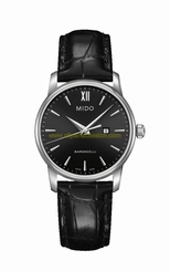 Mido Watches : M013.210.16.051.00 Quartz Black Dial Date Black Leather Women Watch