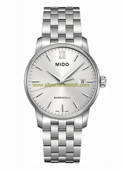 Mido Watches : M013.410.11.031.00 Quartz Silver Dial Roman Numeral Stainless Steel Case With Stainless Steel Bracelet Women Watch
