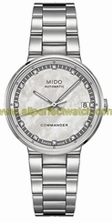 Mido Watches : M014.207.11.116.00 Automatic Mother of Pearl Diamond Dial Date Stainless Steel Women Watch