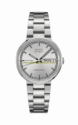 Mido Watches : M014.230.11.031.00 Automatic Silver Dial Day Date Shock Resistance Stainless Steel Women Watch