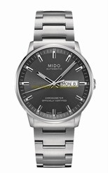 Mido Watches : M021.431.11.061.00 Automatic Chronometer Day Date Stainless Steel Men Watch
