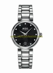 Mido Watches : M022.207.11.056.00 Automatic Diamond Dial Date Stainless Steel Women Watch