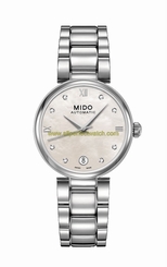 Mido Watches : M022.207.11.116.10 Automatic Mother of Pearl Diamond Dial Stainless Steel Women Watch