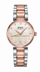Mido Watches : M022.207.22.116.10 Automatic Mother of Pearl Dial Date Two Tone Stainless Steel Women Watch