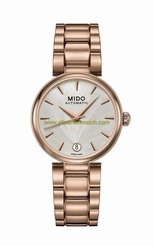 Mido Watches : M022.207.33.031.10 Automatic Analog Date Rose Gold Tone Stainless Steel Women Watch