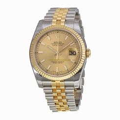 Rolex Watches : m116233-0151 Champagne Dial Men Watch