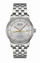 Mido Watches : M8600.4.10.1 Automatic Silver Dial Date Shock Resistance Stainless Steel Men Watch