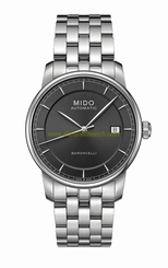 Mido Watches : M8600.4.13.1 Automatic Gray Dial Date Shock Resistance Stainless Steel Men Watch