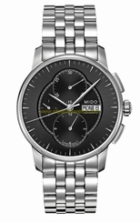 Mido Watches : M8607.4.13.1 Automatic Black Dial Day Date Shock Resistance Stainless Steel Men Watch
