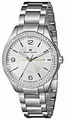 Maurice Lacroix Watches : MI1014-SD502-130 Silver Dial Stainless Steel Women Watch