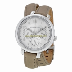 Michael Kors Watches : MK2403 Pearlized White Quartz Women Watch