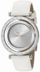 Michael Kors Watches : MK2524 Quartz Analog White Leather Women Watch
