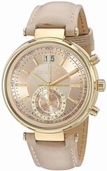 Michael Kors Watches : MK2529 Rose Gold Dial Stainless Steel Band Women Watch