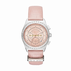 Michael Kors Watches : MK2615 Quartz Chronograph Date Leather Women Watch