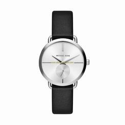 Michael Kors Watches : MK2658 Quartz Analog Black Leather Women Watch