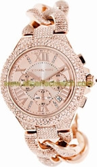 Michael Kors Watches : MK3196 Quartz Chronograph Rose Gold Date Stainless Steel Women Watch