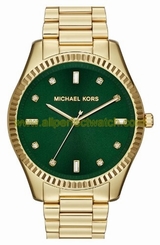 Michael Kors Watches : MK3226 Quartz Green Dial Gold Tone Stainless Steel Women Watch