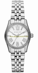 Michael Kors Watches : MK3228 Quartz White Roman Numerals Dial Stainless Steel Women Watch