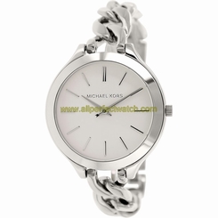 Michael Kors Watches : MK3279 Quartz Analog Mother of Pearl Dial Stainless Steel Women Watch