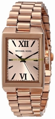 Michael Kors Watches : MK3287 Quartz Rose Gold Dial Stainless Steel Unisex Watch