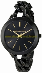 Michael Kors Watches : MK3317 Quartz Black Dial Stainless Steel Women Watch