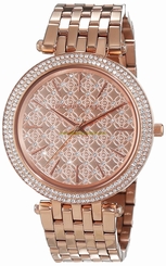 Michael Kors Watches : MK3399 Rose Gold Dial Stainless Steel Women Watch