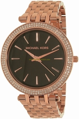 Michael Kors Watches : MK3402 Black Dial Stainless Steel-plated Band Women Watch