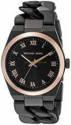 Michael Kors Watches : MK3415 Black Dial Measures Seconds Women Watch
