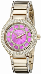 Michael Kors Watches : MK3442 Pink Dial Stainless Steel Band Women Watch