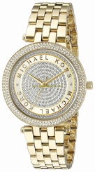 Michael Kors Watches : MK3445 Gold Crystal With Gold-tone Dial Women Watch