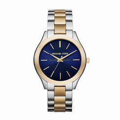 Michael Kors Watches : MK3479 Blue Dial Stainless Steel Women Watch