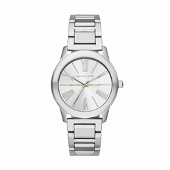 Michael Kors Watches : MK3489 Silver Dial Stainless Steel Band Women Watch