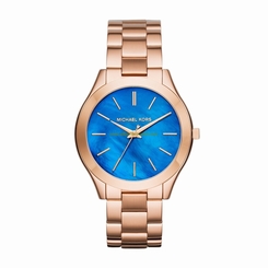 Michael Kors Watches : MK3494 Blue Dial Stainless Steel Women Watch