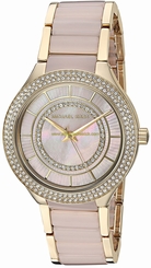 Michael Kors Watches : MK3508 Rose Gold Dial Stainless Steel Band Women Watch