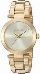 Michael Kors Watches : MK3517 Gold Dial Stainless Steel Band Women Watch