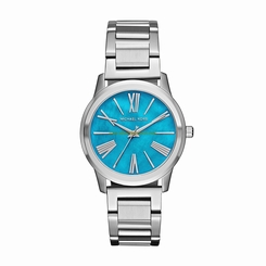 Michael Kors Watches : MK3519 Blue Dial Stainless Steel Women Watch