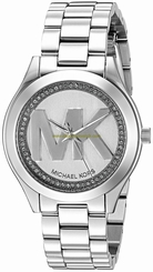 Michael Kors Watches : MK3548 Silver Dial Stainless Steel Band Women Watch