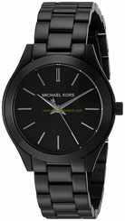 Michael Kors Watches : MK3587 Black Dial Stainless Steel Band Women Watch