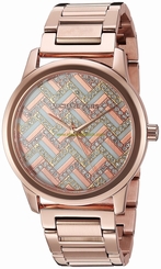 Michael Kors Watches : MK3592 Rose Gold Dial Stainless Steel Band Women Watch