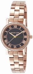 Michael Kors Watches : MK3599 Black Dial Stainless Steel Band Women Watch